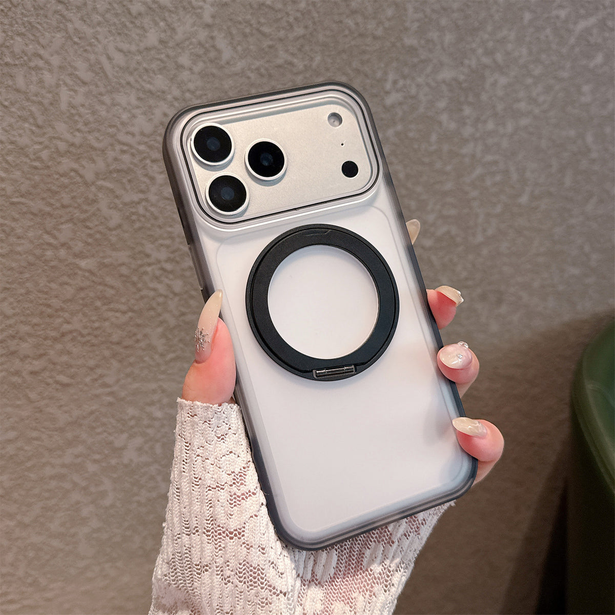 Funda Magnética 360° con Anillo para iPhone 17 y 18 — Antichoque y Magsafe