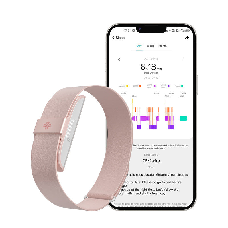 Pulsera Inteligente con Monitor de Salud — Ritmo Cardíaco, Temperatura y Oxígeno