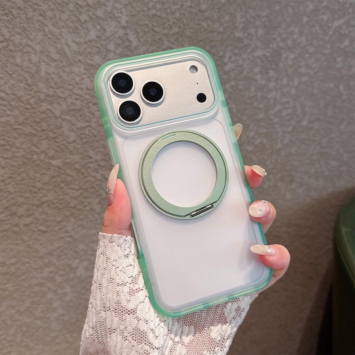 Funda Magnética 360° con Anillo para iPhone 17 y 18 — Antichoque y Magsafe