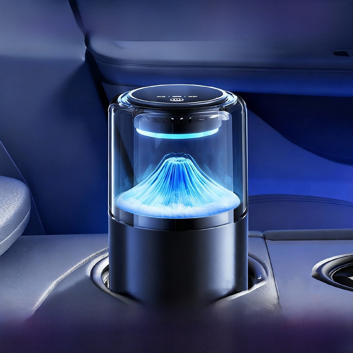 Difusor de Aromas para Auto con Luz LED y Recarga Type-C